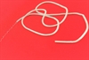 BOUILLON  sølv Tråd/snor ca. 50 cm. Når du trækker i tråden får du mange meter effekt tråd
